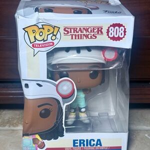 stranger things erica funko pop television #808